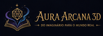 Aura Arcana Studio — Impressões 3D premium